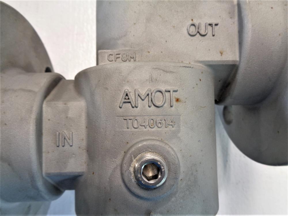 Amot 2" Flanged Valve, 2-Way, High Pressure 4418F6J8X000